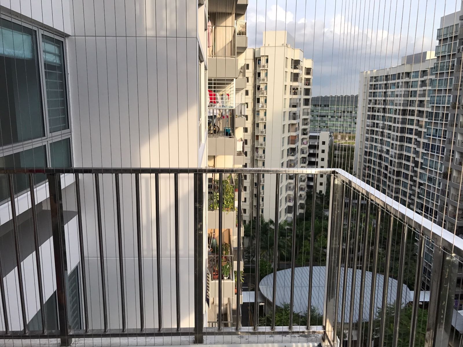 Invisible safety grills